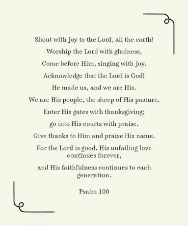 مزمور 100