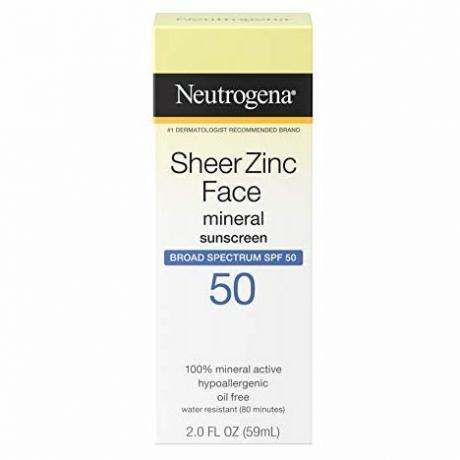 SheerZinc Mineral Sunscreen SPF 50