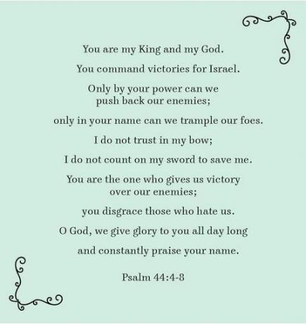 مزمور 444 8
