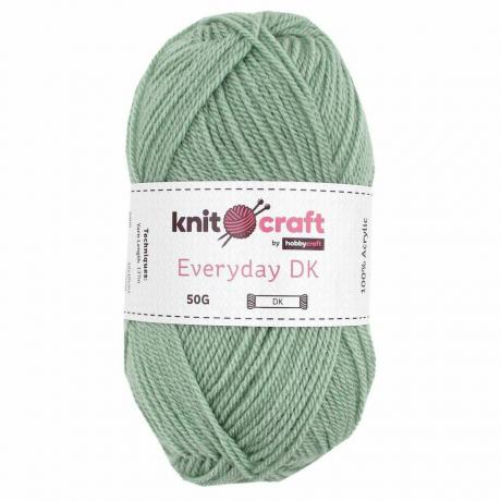 خيوط Knitcraft Mint Green Everyday DK 50 جرام