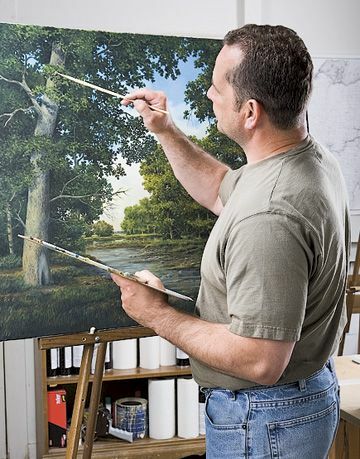 رسام المناظر الطبيعية ، غاري Stretar