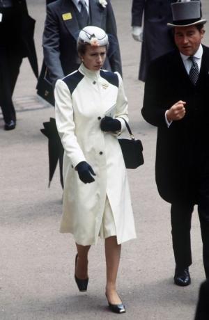 الأميرة آن في رويال أسكوت ، 1980