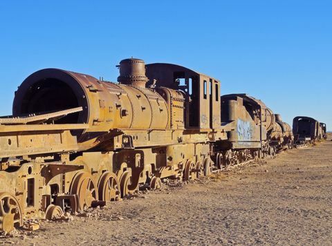 القطار المهجور - بوليفيا