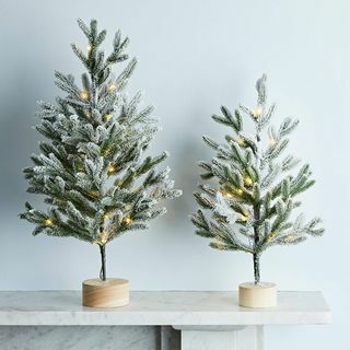 زينة شجرة عيد الميلاد المصغرة المضيئة