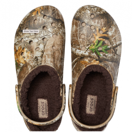 مبطنة Realtree Edge Crocs