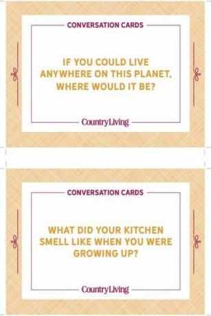 بطاقات قابلة للتنزيل مع أسئلة لتعزيز المحادثة