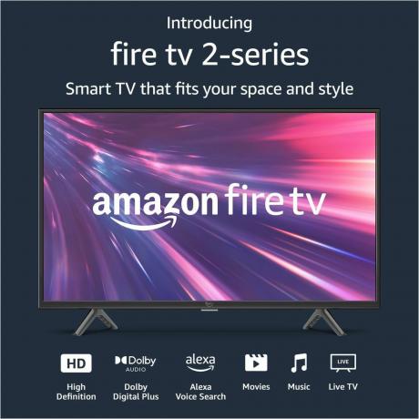 تلفزيون Fire TV 32 بوصة 2-Series 720p HD تلفزيون ذكي 