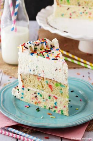 كعكة المليونير funfetti