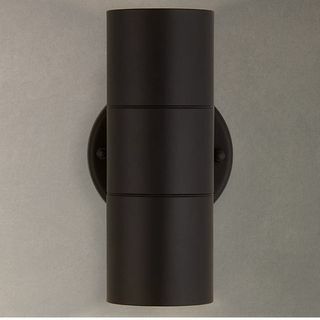 John Lewis & Partners Strom LED Outdoor Wall Light ، أسود